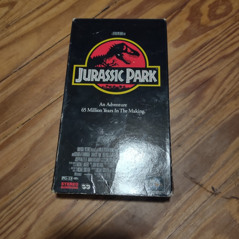 Jurassic Park VHS